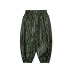 Dsxbs Side Zip 3L New Super Wide Ventilation Jogger Pants Black Green