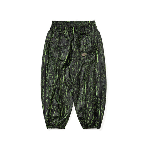 Dsxbs Side Zip 3L New Super Wide Ventilation Jogger Pants Black Green