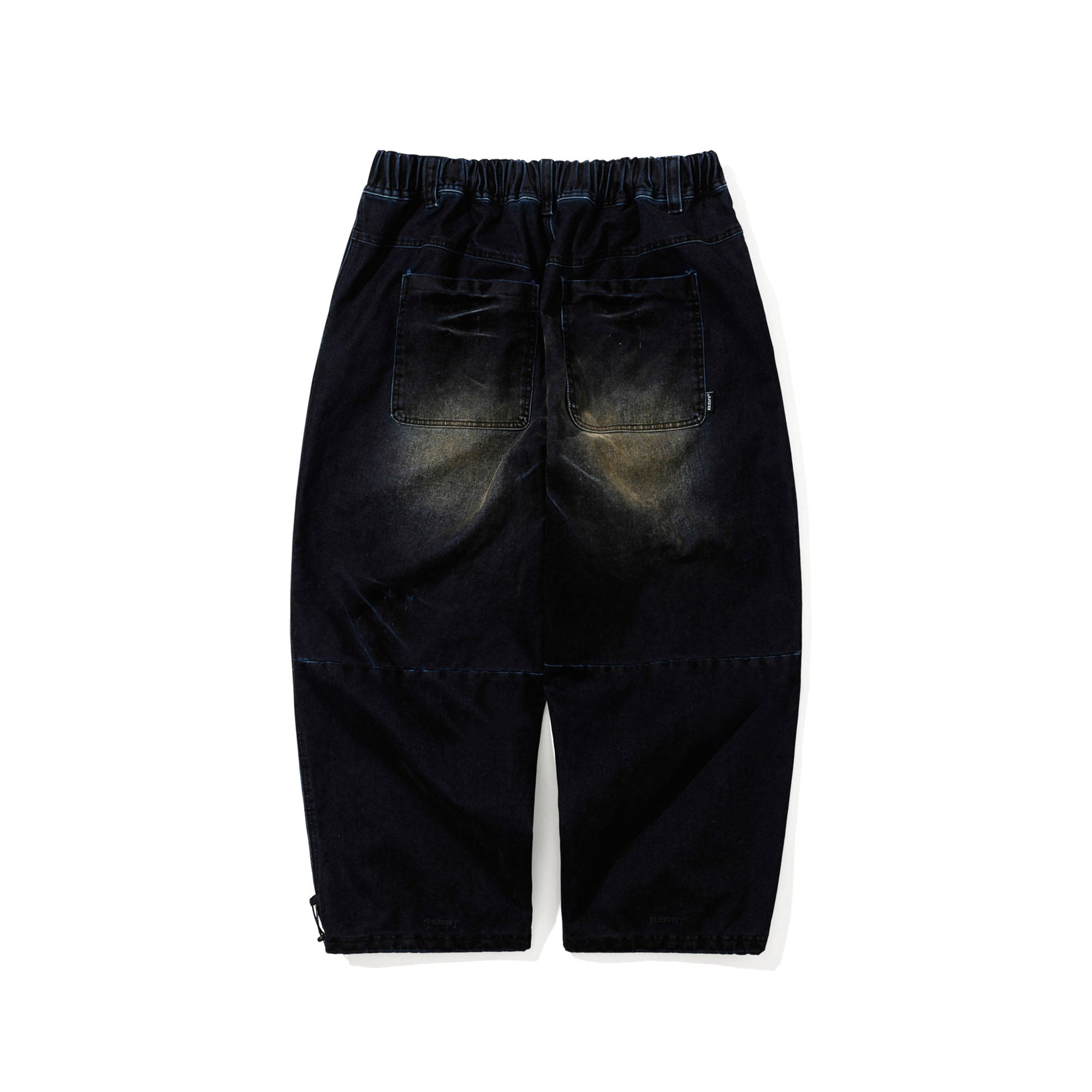 2526FW BSRABBIT Dsxbs Super Wide Pintuck Wax Real Denim Pants Worn