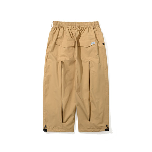 Bs Logo New Super Wide Ventilation Pants Beige