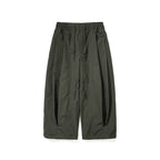 Bs Logo New Super Wide Ventilation Pants Dark Khaki