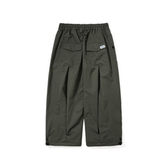 Bs Logo New Super Wide Ventilation Pants Dark Khaki