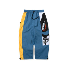 Speedway Super Wide Pants Blue Flare