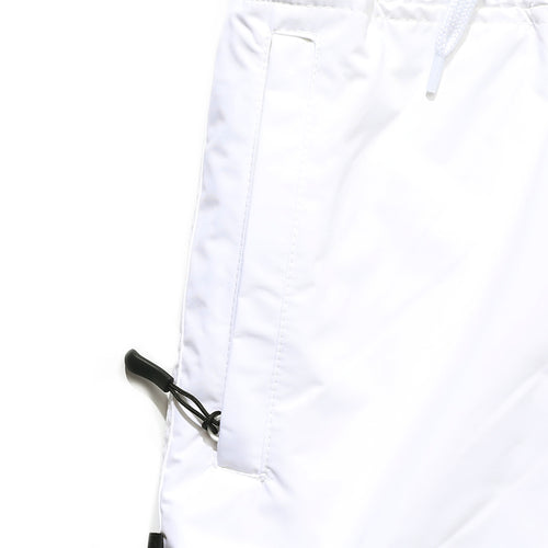 WD REFLECTIVE JOGGER PANTS WHITE