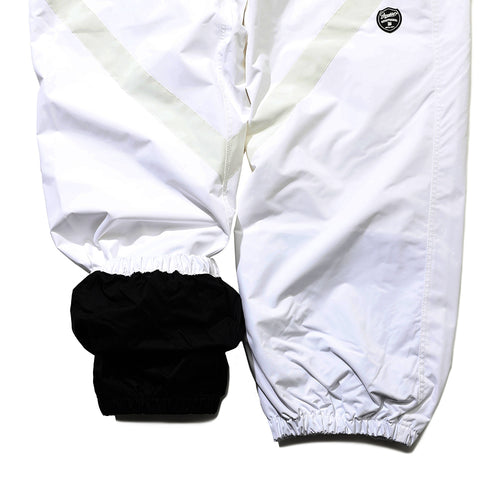 WD REFLECTIVE JOGGER PANTS WHITE