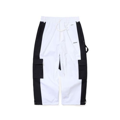 Heritage Big Cargo Pocket Super Wide Ventilation Pants White