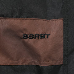 BSRBT FRONT ZP TRACK PANTS BROWN