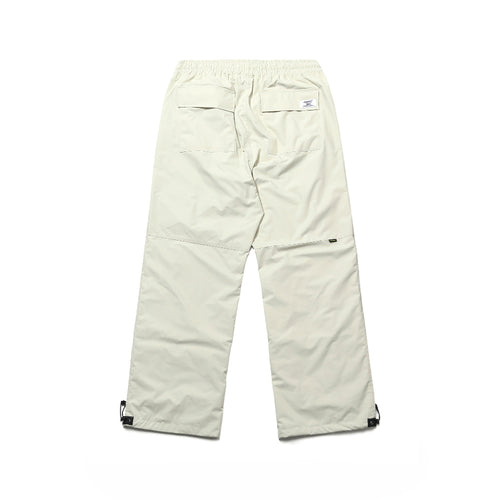 TWK BOX TRACK PANTS CREAM