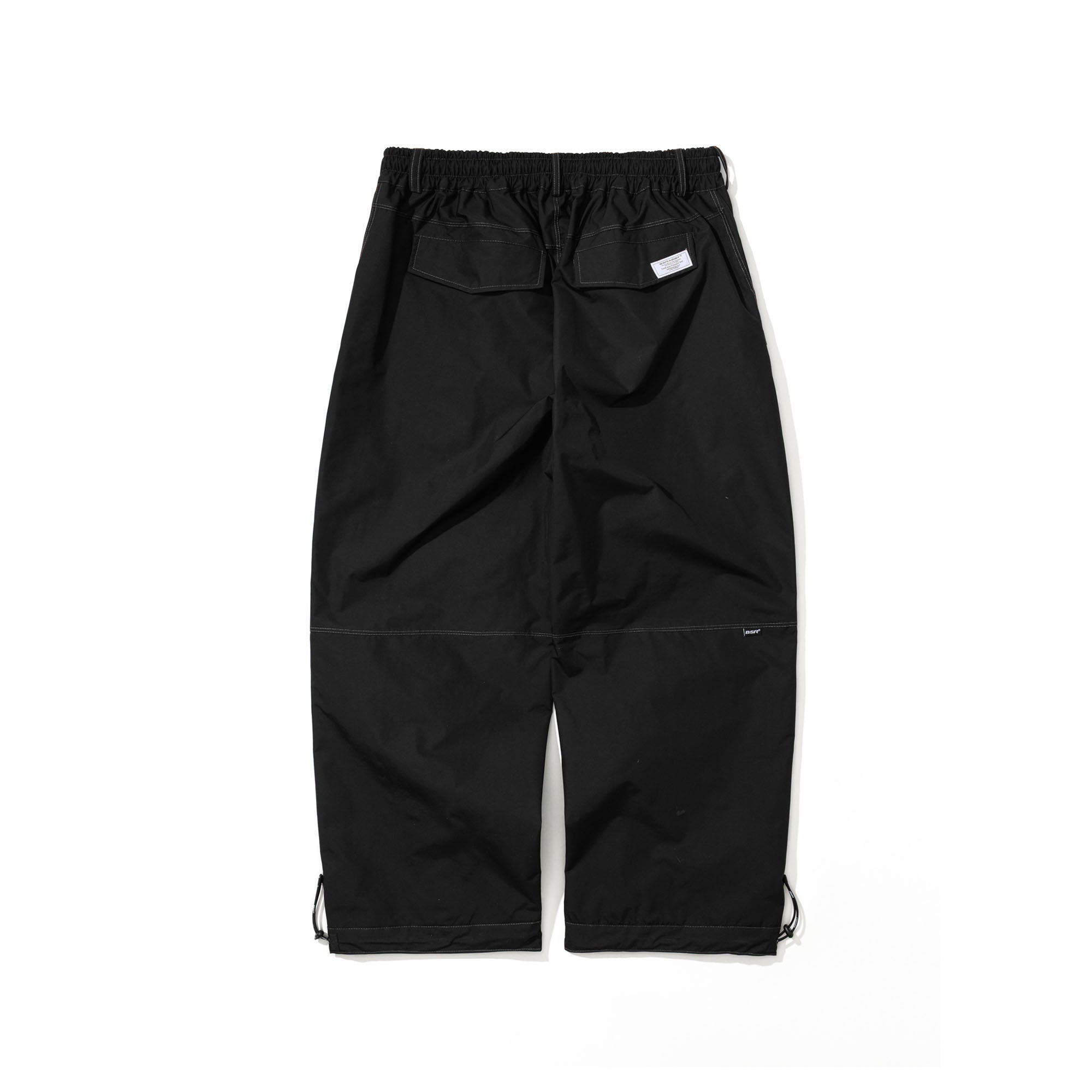 2526FW BSRABBIT Flip Side Super Wide Pants Black