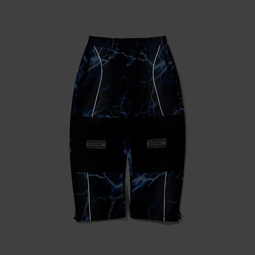 Patched Utility Super Wide Ventilation Pants Dark Navy / Thunder Blue