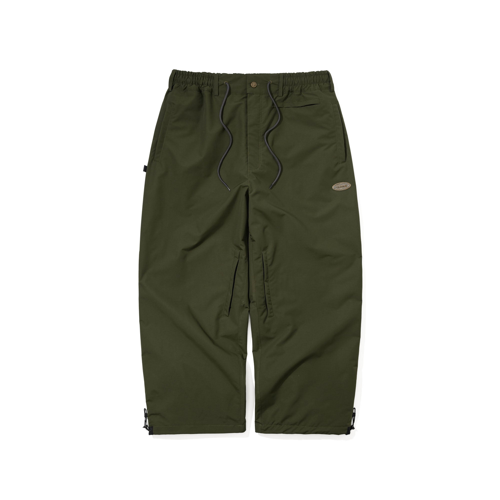 BSRABBIT ワイドパンツ　カーキ Snowboard Pants | Waterproof & Technical Snow Pants – BSRABBIT