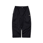 Knee Fold Super Wide Ventilation Pants Black