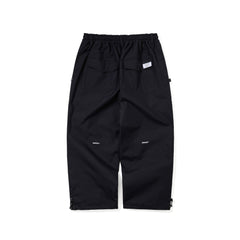 Knee Fold Super Wide Ventilation Pants Black