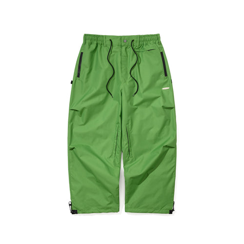 Knee Fold Super Wide Ventilation Pants Green