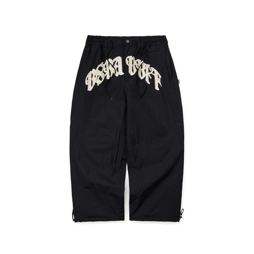 Arc Logo Super Wide Ventilation Pants Black