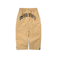 Arc Logo Super Wide Ventilation Pants Beige