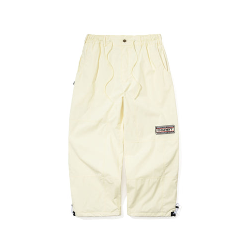 Clean Cut Patch Super Wide Pants Cream