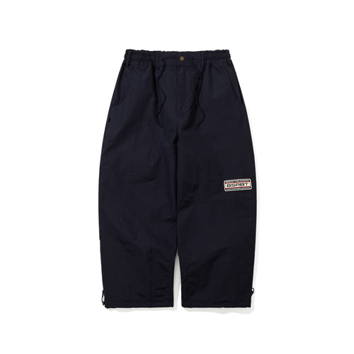 Clean Cut Patch Super Wide Pants Dark Navy