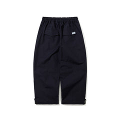 Clean Cut Patch Super Wide Pants Dark Navy