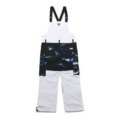 BSRBT CARGO BIB PANTS WHITE