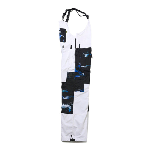 BSRBT CARGO BIB PANTS WHITE