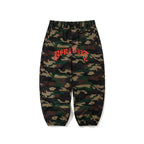 Always On Super Wide Jogger Pants Woodland Camo