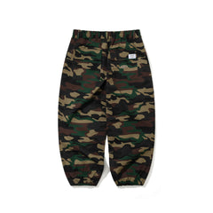 Always On Super Wide Jogger Pants Woodland Camo