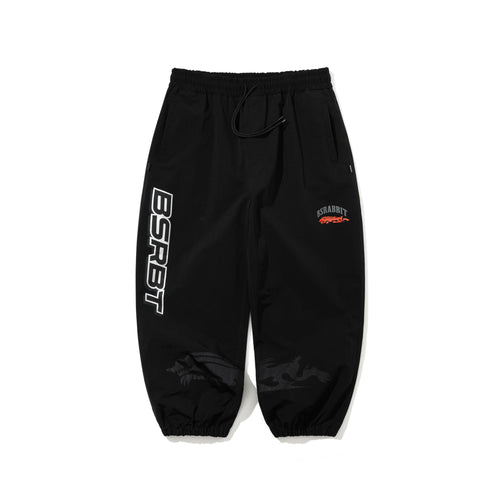 Light Active Super Wide Jogger Pants Black