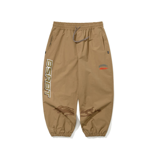 Light Active Super Wide Jogger Pants Beige