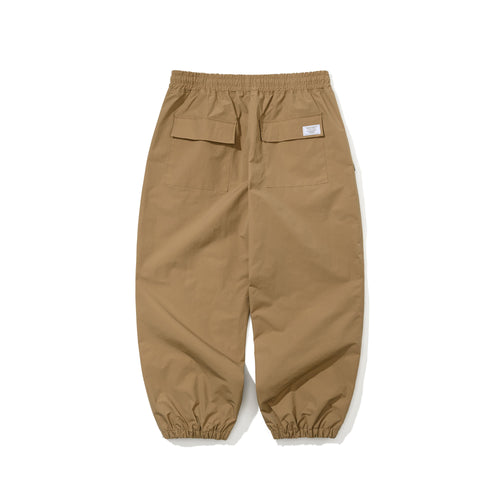 Light Active Super Wide Jogger Pants Beige