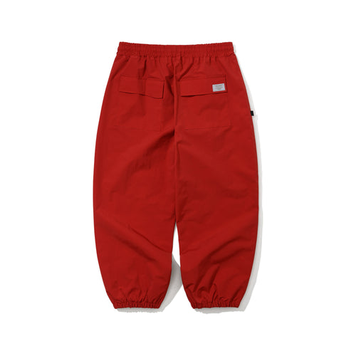 Light Active Super Wide Jogger Pants Red