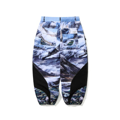Bsrbt Sporty Super Wide Jogger Pants Snow Mountain