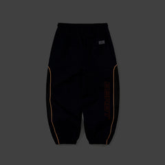 Light Weight Reflective Line Super Wide Jogger Pants Navy