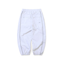 Stream Line 3L Super Wide Jogger Pants White