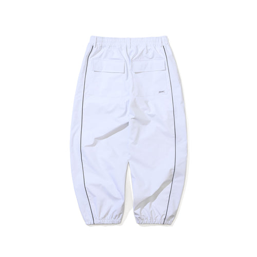 Stream Line 3L Super Wide Jogger Pants White