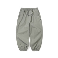 Death Logo 3L Super Wide Jogger Pants Gray