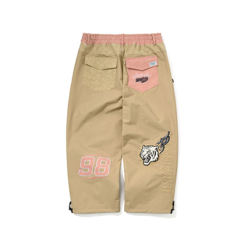Bsrbt Pink Flame 98 Wide Ventilation Pants Pink Beige