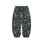 Peace Br Jacquard Wide Jogger Pants Khaki