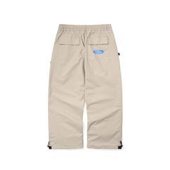 Original Super Wide Track Pants Light Beige