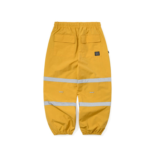 Original Pot-X Reflective Wide Jogger Pants Mustard