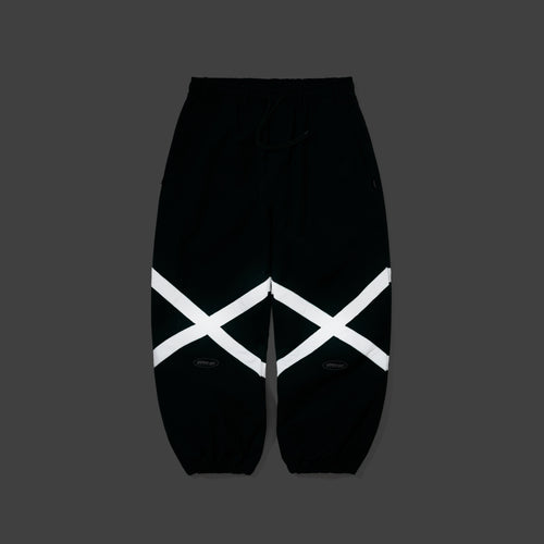 Original Pot-X Reflective Wide Jogger Pants Green