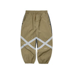 Original Pot-X Reflective Wide Jogger Pants Khaki