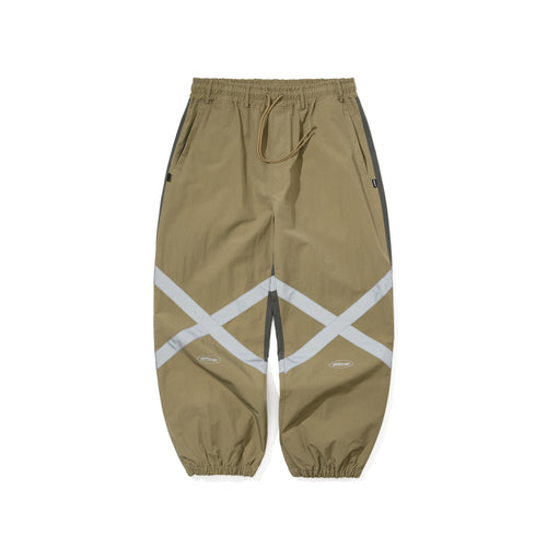 Original Pot-X Reflective Wide Jogger Pants Khaki