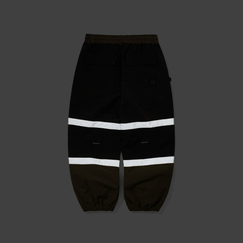 Original Pot-X Reflective Wide Jogger Pants Khaki