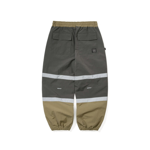 Original Pot-X Reflective Wide Jogger Pants Khaki