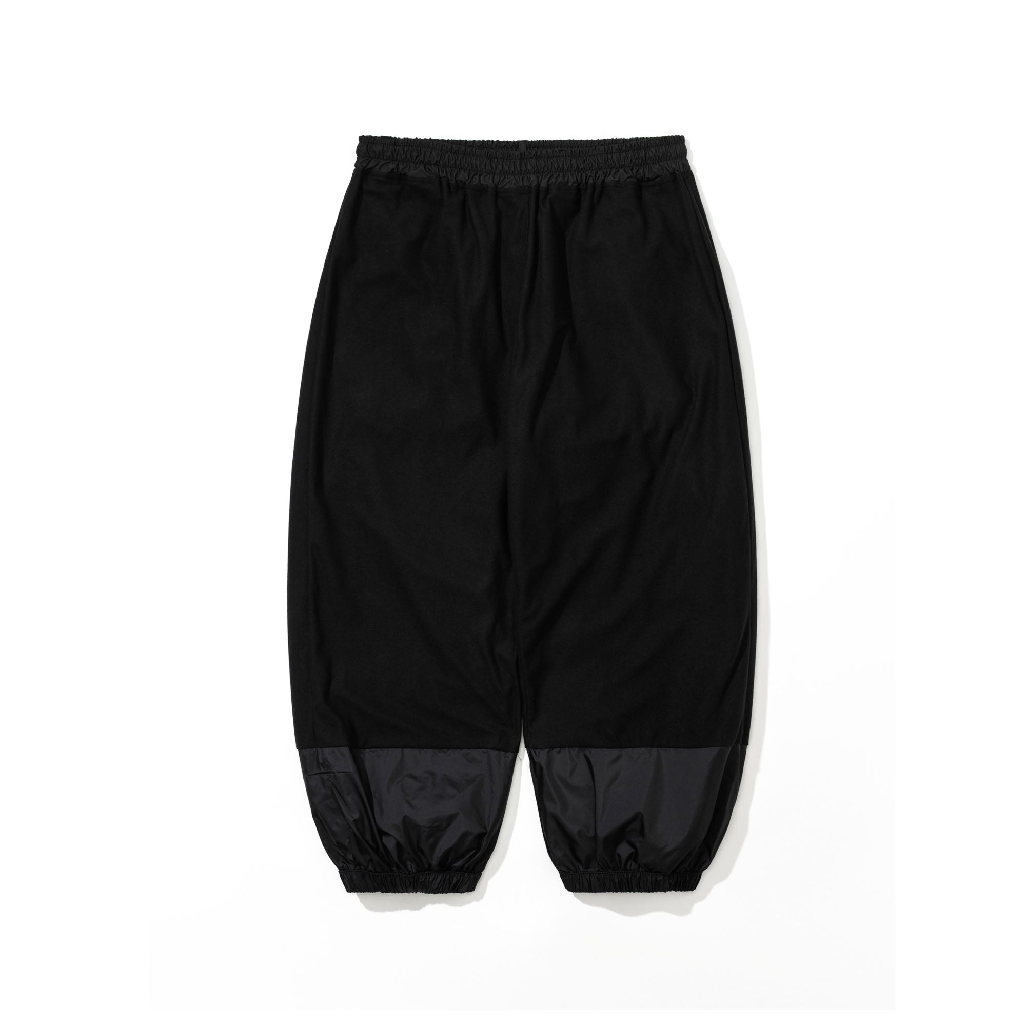 2526FW BSRABBIT Peace Br Jacquard Wide Jogger Pants Black