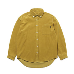 LOGO CORDUROY SHIRTS MUSTARD