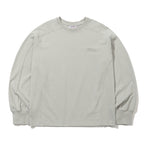 Laser Logo Washed Long Sleeve Ivory