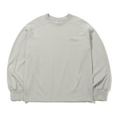 Laser Logo Washed Long Sleeve Ivory