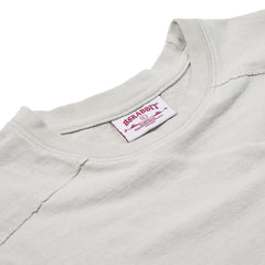 Laser Logo Washed Long Sleeve Ivory